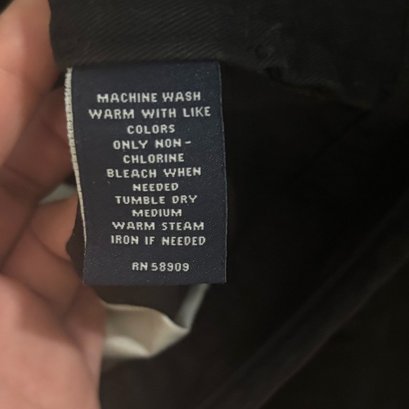 Roundtree & Yorke Black Cargo Pants - Picture 6 of 6